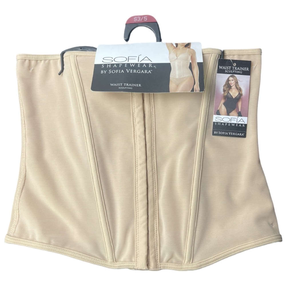 Sofía Intimates by Sofía Vergara Women’s Power Mesh Waist Trainer Size Small NWT